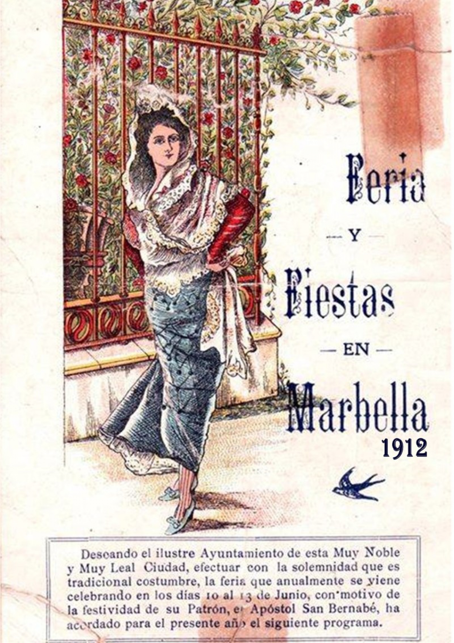 Feria y Fiestas de San Bernabé 1912 Marbella